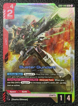 Lot of 5 LR Rarity Cards From GD01 + GD02 - Gundam TCG - English NM - Image 4