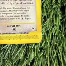 Togetic Aquapolis E-Reader Pokemon TCG Card 39/147 Regular Rare LP - Image 2