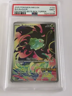 Bulbasaur - (Mega Evolution Stamped) 133/132 Miscellaneous Cards & Products Holo - Image 1