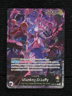 2022 One Piece Card Game: Promos English L (2nd Anniversary) Monkey D Luffy - Image 1