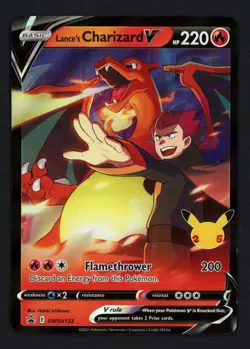 Lance's Charizard V SWSH133 SWSH: Sword & Shield Cards Promo Pokemon TCG - Image 1