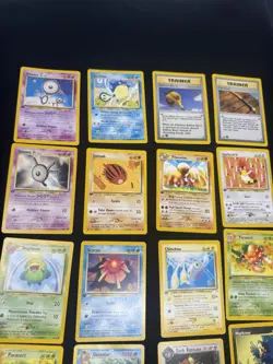 16 Pokemon Card Lot 1st Edition VINTAGE WOTC Rocket Neo Revelation LP-MP Lot - Image 2