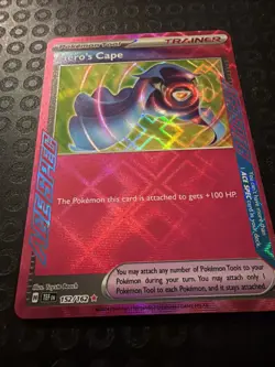 HERO'S CAPE 152/162 ACE SPEC RARE TEMPORAL FORCES POKEMON NM Card Foil T01 - Image 5