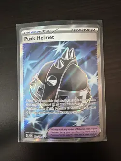Punk Helmet 121/94 Pokemon Tcg Trainer Card Phantasmal Flames Holo English 2025 - Image 1