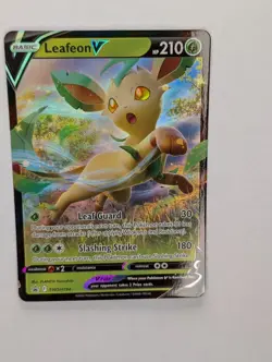 Leafeon V - SWSH194 - Pokemon Sword & Shield Promo Ultra Rare Holo Card NM - Image 1