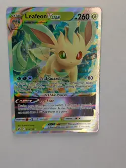 Leafeon VSTAR - 014/159 - Pokemon Crown Zenith Sword & Shield Ultra Rare Card NM - Image 1