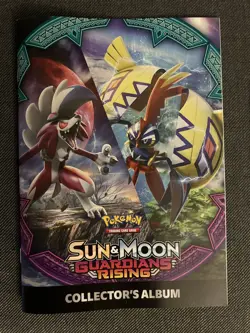 Pokemon Sun & Moon Guardians Rising Collector's Album + Alolan Vulpix Card NEW - Image 2
