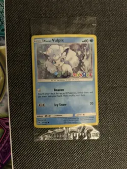 Pokemon Sun & Moon Guardians Rising Collector's Album + Alolan Vulpix Card NEW - Image 3