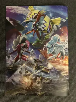 Pokemon Sun & Moon Guardians Rising Collector's Album + Alolan Vulpix Card NEW - Image 5