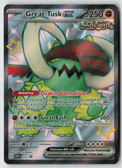 Great Tusk ex - 072 - SV: Scarlet & Violet Promo Cards Holo - PTCG - Image 1