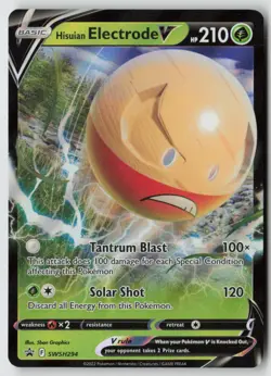 Hisuian Electrode V - SWSH294 - SWSH: Sword & Shield Promo Cards Holo - PTCG - Image 1