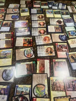 Harry Potter 2001 TCG Base Card Lot Commons & Rare Cards Warner Bro 188 Card Lot - Image 1