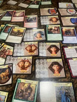 Harry Potter 2001 TCG Base Card Lot Commons & Rare Cards Warner Bro 188 Card Lot - Image 3