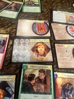 Harry Potter 2001 TCG Base Card Lot Commons & Rare Cards Warner Bro 188 Card Lot - Image 4