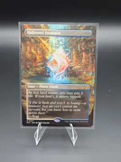 Hallowed Fountain (Borderless) Lorwyn Eclipsed Regular - Image 1