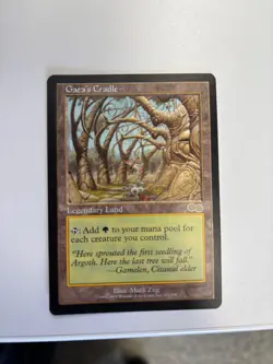 MTG Gaea's Cradle - Urza's Saga #321/350 - Image 1