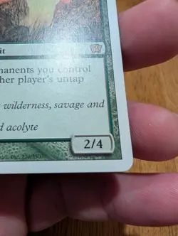 Magic: The Gathering Seedborn Muse Rare 9th Edition Creature Green Adam Rex 2005 - Image 4