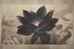 Magic the Gathering Ultra Pro Official Playmat Black Lotus Chris Rahn - Image 1