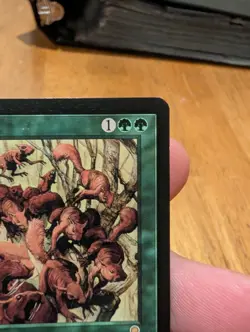 Magic: The Gathering Squirrel Mob Creature Green 273/350 Carl Critchlow 2001 - Image 3