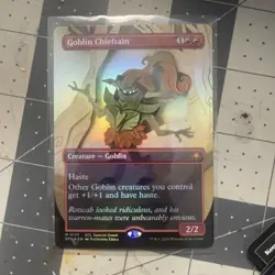 Goblin Chieftain (Borderless) Special Guests Foil - Image 1