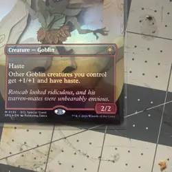 Goblin Chieftain (Borderless) Special Guests Foil - Image 2