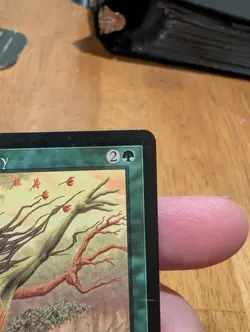 Magic: The Gathering Natural Affinity Rare Mercadian Masques Instant Green 260 - Image 3