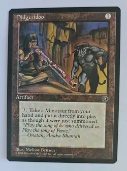 Mtg 💥💥 Didgeridoo 💥💥 Homelands Regular 🌟RARE🌟 MT/NM Magic The Gathering - Image 1