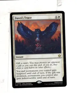 MTG SkeenAB Dawn's Truce from BLB. NM. - Image 1