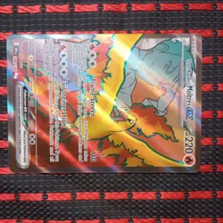 Pokemon TCG Team Rocket's Moltres ex 208/182 Destined Rivals Ultra Rare NM - Image 2