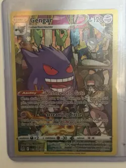 Pokemon TCG Gengar 066/196 Lost Origin Holo Rare – Stage 2 – Near Mint - Image 1