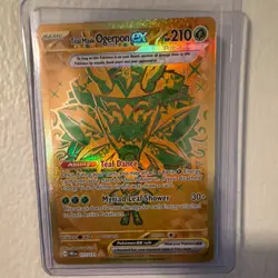 Pokemon Teal Mask Ogerpon ex Sv: Prismatic Evolutions 177/131 Holo English - Image 1