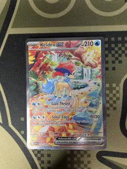 Pokemon TCG Keldeo EX SIR White Flare Card 167/086 - Image 1
