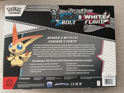 Pokemon TCG Black Bolt/White Flare ETBs, Victini box, and Booster Bundles - Image 2