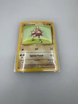 Hitmonchan 7/102 Shadowless Holo Rare Base Set Pokemon 1999 - Image 1