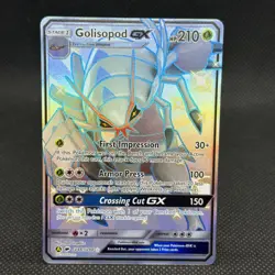 Pokemon TCG Golisopod GX Full Art Shiny Rare SV48/SV94 NM/Mint Condition - Image 1