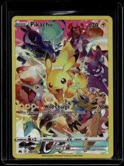 Pokemon TCG Pikachu 160/159 Crown Zenith Secret Rare NM - Image 1