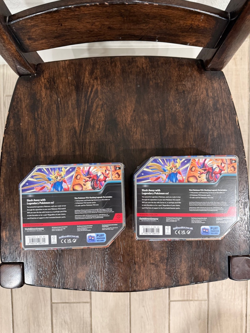 1 Zacian ex Slashing Legends Scarlet & Violet Pokemon Tin - Image 2