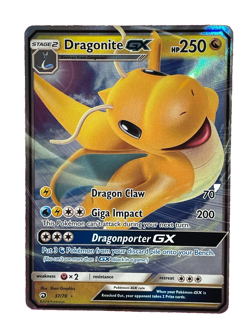 Pokemon Dragonite GX 37/70 Dragon Majesty (DRM) Holo Near Mint NM - Image 1