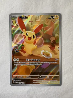 ENG Pokemon TCG – Plusle (193/182) ILLUSTRATION RARE NM/M Pack Fresh - Image 2