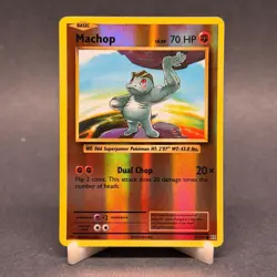 Pokemon Machop Evolutions 57/108 Reverse Holo Common - LP - Image 1