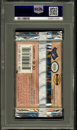 Pokemon 1999 WOTC Vintage 1st Edition Fossil Zapdos Sealed Booster Pack PSA 8 - Image 2