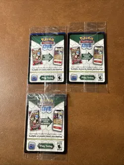 Pokemon TCG Lot of 3 Prismatic Evolution Stamped Promos Leafeon Sylveon Sealed - Image 2