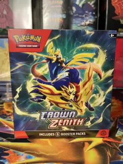 Pokemon Sealed Crown Zenith Booster Bundle - Image 1