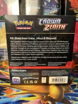 Pokemon Sealed Crown Zenith Booster Bundle - Image 3