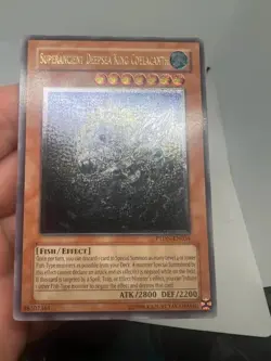 Superancient Deepsea King Coelacanth Ultimate Rare PTDN-EN034 Unlimited - Image 3