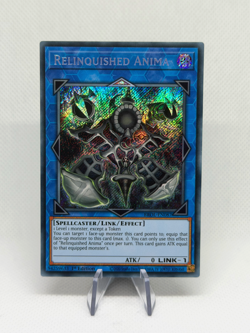 Relinquished Anima BROL-EN087 Prismatic Secret Rare 1st Edition NM YuGiOh - Image 1