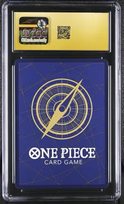 One Piece English Vol 4 PC Nami Alt Art CGC Pristine 10 BLACK LABEL OP09-070 - Image 2