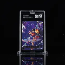2025 ONE PIECE CARRYING ON HIS WILL #OP09-119 MONKEY.D.LUFFY PRISTINE TAG 10 - Image 1