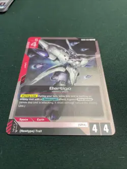 GUNDAM CARD GAME GD03-037 BERTIGO (R) FOIL CARD - STEEL REQUIEM - Image 1