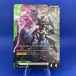 Gundam AGE-2 Normal (GD03-019) [Foil] (NM) - Gundam Card Game - Steel Requiem - Image 1